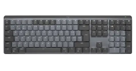 Logitech MX Mechanical grafitová / Klávesnice / bezdrátová / podsvícená / taktilní spínače / CH layout