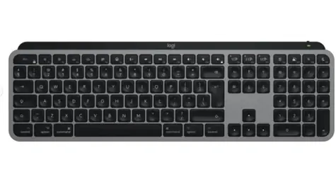 Logitech MX Keys S for Mac Space Grey / Klávesnice / německé rozložení