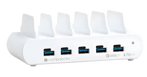 Compulocks / Nabíjecí dokovací stanice / 5x USB / zástrčka EU