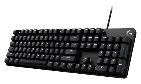 Logitech G413 SE černá / Herní klávesnice / USB / podsvícená / Kailh Brown / DE
