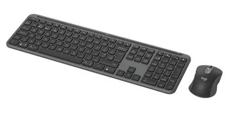 Logitech Signature Slim Combo MK950 grafitová / Set klávesnice a myši / Business / UK