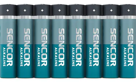 Sencor / Alkalická baterie / AAA / 8 ks