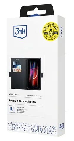 3mk Wallet Case pro Xiaomi 17 Pro Max / Pouzdro / peněženkové / nylon + TPU / magnetická klapka / stojánek