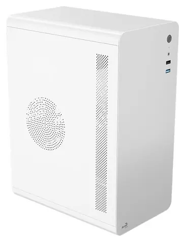 Aerocool CS-110 bílá / PC skříň / Micro-ATX / Mini-ITX / Bez zdroje