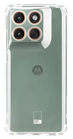 Tactical TPU Plyo transparentní / Kryt / Motorola Edge 70 Fusion