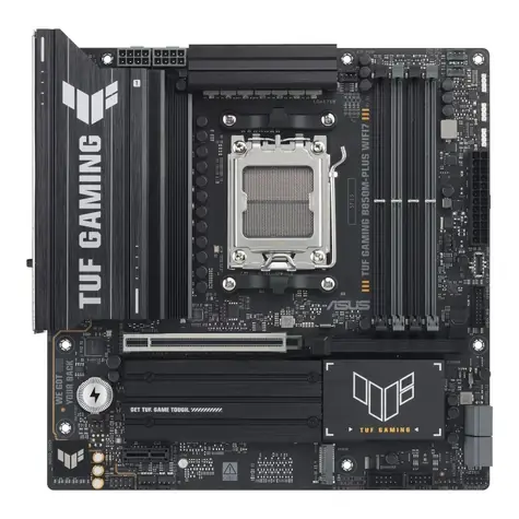 ASUS TUF GAMING B850M-PLUS WIFI7 / Základní deska / B850 / 4x DDR5 / 1x 2.5GLAN / Wi-Fi 7 / mATX