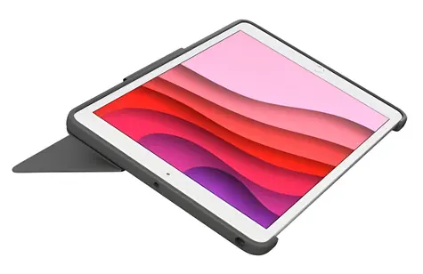 Logitech Combo Touch grafitová / Pouzdro s klávesnicí a trackpadem / iPad 7. a 8. generace / CH layout