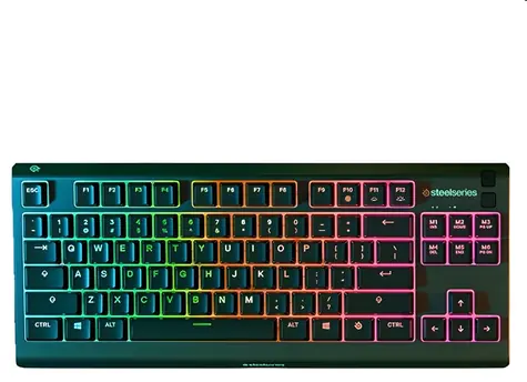 SteelSeries Apex 3 TKL / Herní klávesnice / RGB podsvícení / US layout