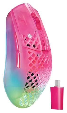 SteelSeries Aerox 3 WL Gen 2 MagentaHaze / Bezdrátová herní myš