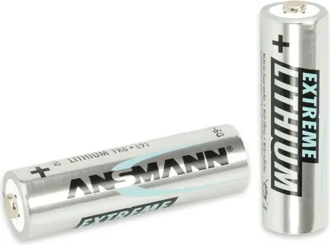 Ansmann Extreme Lithium AA LR6 / Baterie / 1,5 V / 2 ks