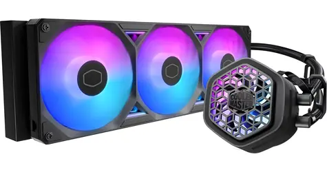 Cooler Master MasterLiquid 360 Atmos II VRM Fan ARGB černá / 3x 120mm / LDB / 38.5 dB / 190 CFM / AMD + Intel