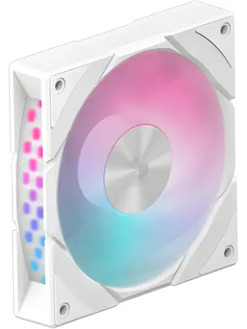 Deepcool CG580 bílá reverzní / Ventilátor pro skříň / 120 mm / PWM / RGB