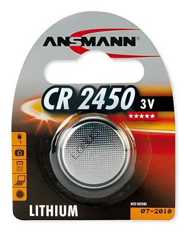 Ansmann CR-2450 / Knoflíková baterie / lithiová / 3V / 1ks