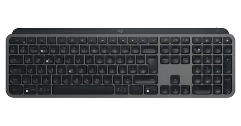 Logitech MX Keys S grafitová / Bezdrátová klávesnice / USB-C / BT / CH layout