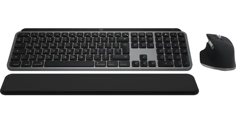 Logitech MX Keys S Combo for Mac šedá / Bezdrátová sada klávesnice a myši