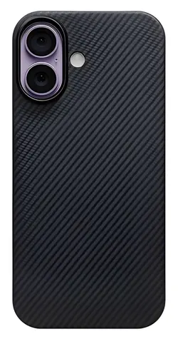 Pitaka Ultra-Slim Case černá/šedá Twill / Zadní kryt / Apple iPhone 17