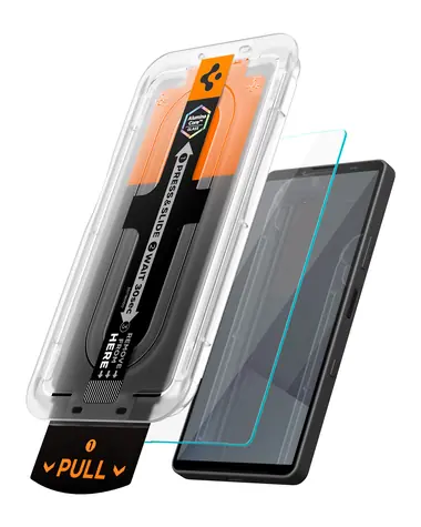 Spigen Glass tR EZ Fit Pro / Ochranné sklo / Sony Xperia 10 VII / 2 ks / 9H / transparentní
