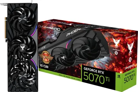 Gainward GeForce RTX 5070 Ti Phoenix-S GS / Grafická karta / 16GB GDDR7 / 256-bit / 1x HDMI 2.1 + 3x DP 2.1 / 750W (16)