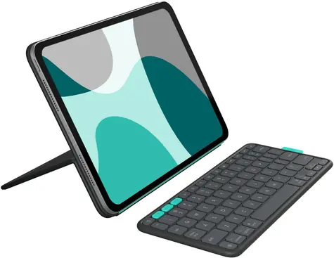 Logitech Flip Folio grafit / Pouzdro s klávesnicí / Apple iPad Pro & Air 11