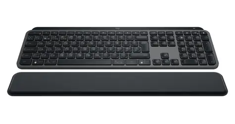Logitech MX Keys S Plus šedá / Bezdrátová klávesnice / USB-C / BT / Nordic layout