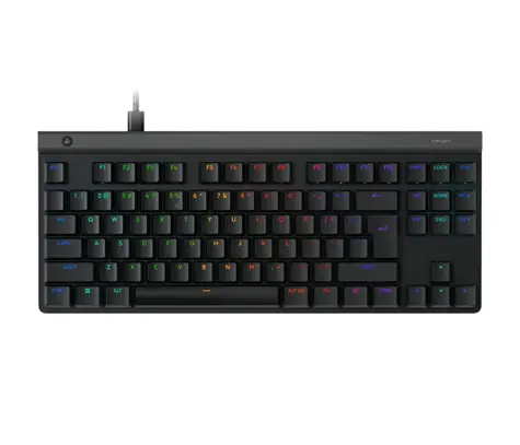 Logitech G515 TKL černá / Herní klávesnice / Drátová / Maďarské rozložení