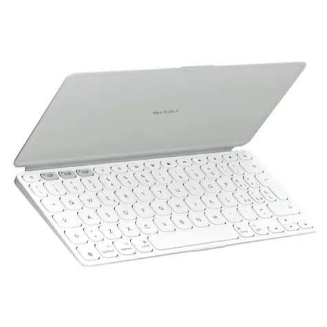 Logitech Keys-To-Go 2 šedá / Přenosná bezdrátová klávesnice / CH layout / Bluetooth