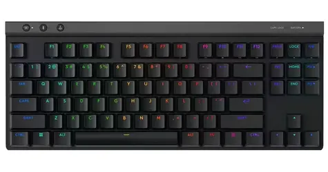 Logitech G515 TKL černá / Bezdrátová herní klávesnice / ES layout / Bluetooth + USB LIGHTSPEED přijímač / RGB