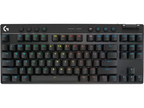 Logitech G Pro X TKL Lightspeed / Bezdrátová herní klávesnice / FR layout / 2.4GHz & Bluetooth / GX Tactile