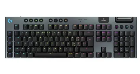 Logitech G915 X Lightspeed černá / bezdrátová herní klávesnice / IT layout / RGB Lightsync