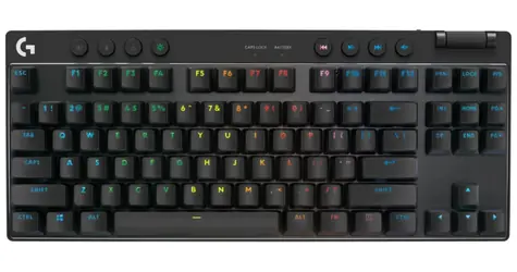 Logitech G PRO X TKL Lightspeed / bezdrátová herní klávesnice / DE layout / 2.4GHz & Bluetooth / GX Brown Tactile