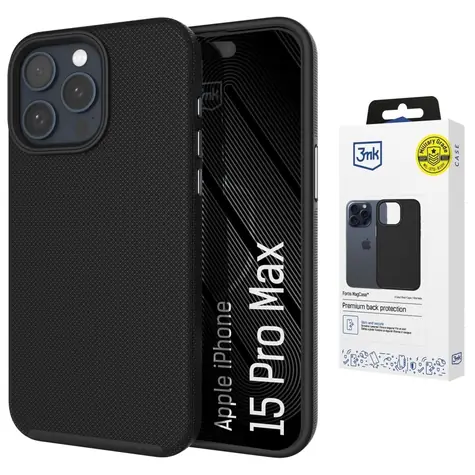 3mk Fortis MagCase / Ochranný kryt / Apple iPhone 15 Pro Max / MagSafe / Military Grade