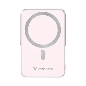 Verbatim Charge 'n' Go růžová / Powerbanka / 10 000 mAh / USB-C PD / MagSafe / 15-20W