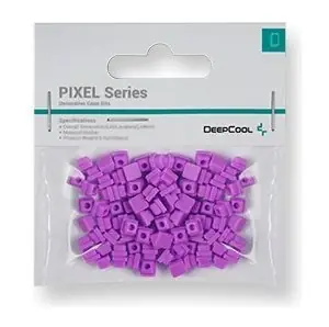 Deepcool Pixel fialová / Dekorativní pixel pro PC skříň / 100 ks