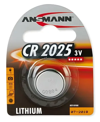 Ansmann CR2025 / Knoflíková baterie / lithiová / 3 V / 1 ks