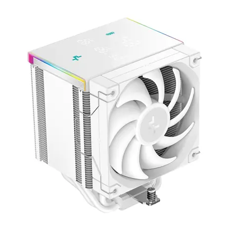 Deepcool AK500 Digital Pro bílá / Chladič CPU / 1× 120mm ventilátor / ARGB