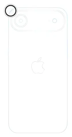 Epico Glass Lens Protectors iPhone Air / Ochranné sklo čoček fotoaparátu / čirý obraz / jednokrokový aplikátor