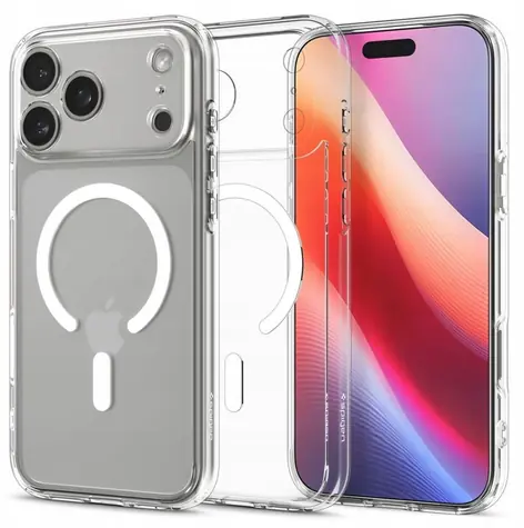 Spigen Ultra Hybrid MagSafe čirá / Ochranný kryt / Apple iPhone 17 Pro Max / TPU+PC / Mil-grade