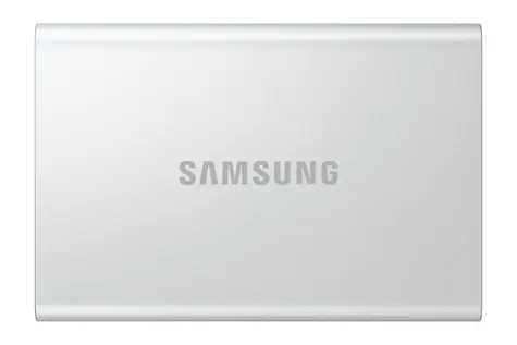 Samsung T7 Resurrected 1TB stříbrná / Externí SSD / R: 1050 MB/s & W: 1000 MB/s / USB-C / AES 256-bit / 3y