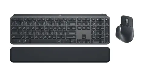 Logitech MX Keys Combo for Business Gen 2 grafitová / Bezdrátová sada klávesnice a myši / UK layout / Bluetooth