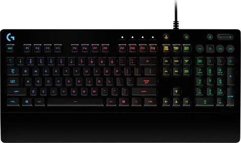 Logitech G213 Prodigy černá / Herní klávesnice / USB / podsvícená / PT