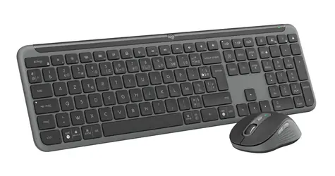 Logitech Signature Slim Combo MK950 Business grafitová / Set klávesnice a myši / Francouzské rozložení