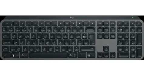 Logitech MX Keys S grafitová / Bezdrátová klávesnice / USB-C / Bluetooth