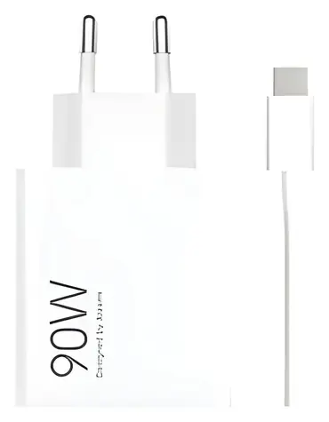 Xiaomi MDY-15-EK bílá / Cestovní nabíječka / 90W / 1x USB-A / kabel USB-C 6A
