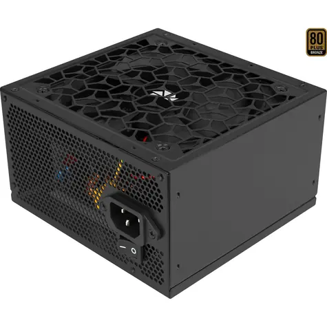 Aerocool AERO 650 černá / Zdroj / ATX / 650 W / 80 PLUS Bronze / Aktivní PFC / nemodulární