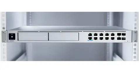 Ubiquiti UniFi Dream Machine Beast / Bezpečnostní brána / IDS/IPS 25 Gb/s / 8x 10G RJ45 / 2x 25G SFP28 / 1U rack
