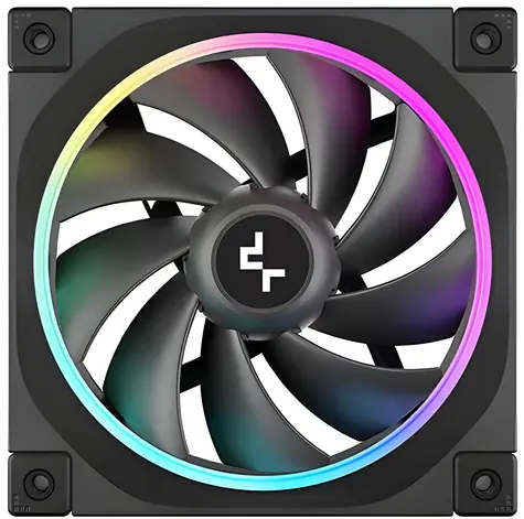 Deepcool FL12 černá / Ventilátor / 120mm / ARGB / 55 CFM / 32 dB / PWM