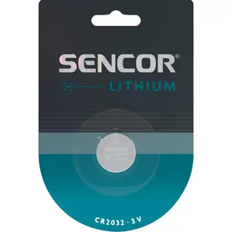 Sencor CR2032 / Knoflíková baterie / Lithium / 1 ks
