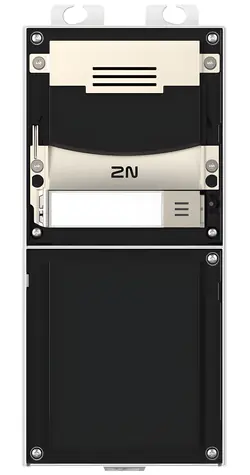 2N IP Verso 2.0 nikl / Dveřní interkom / Hlavní jednotka / bez kamery