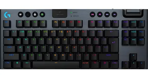 Logitech G915 X LIGHTSPEED TKL černá / Bezdrátová herní klávesnice / Bluetooth + USB LIGHTSPEED / RGB