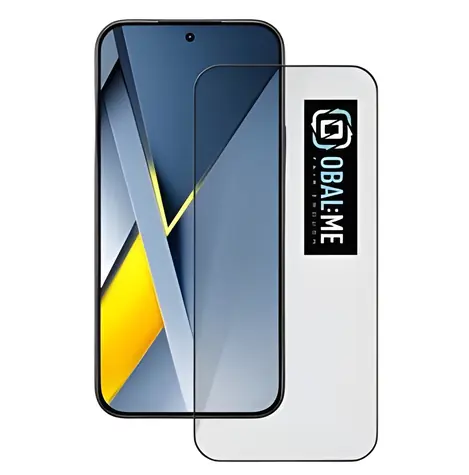 OBAL:ME 5D pro Xiaomi Poco F8 Ultra černá / Tvrzené sklo / celoplošné lepení